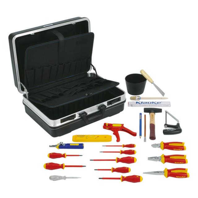 Valise avec outils isolés VDE, 22 pièces