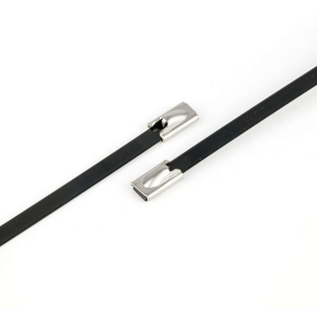 Colliers de serrage inox ball-lock AISI 304 - revêtu