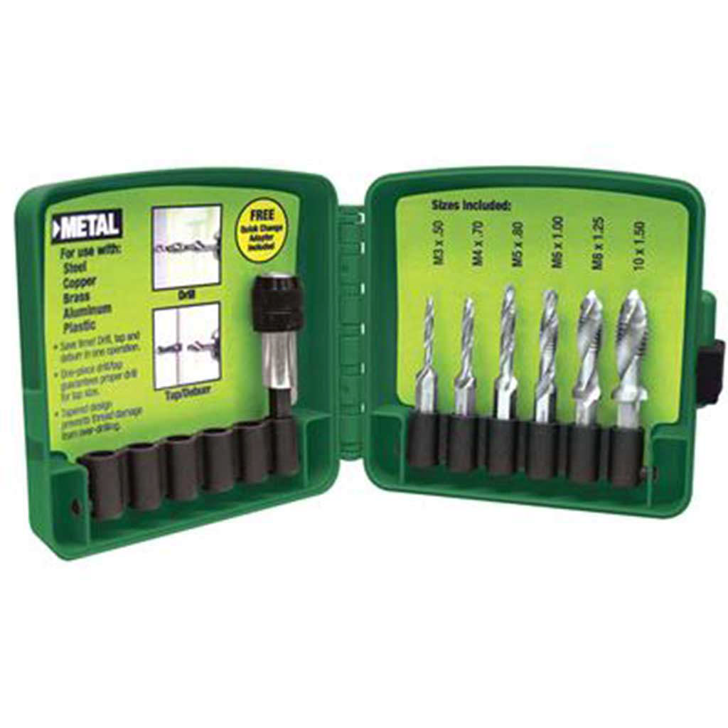 Jeu de meches à forer et filleter M3 - M10