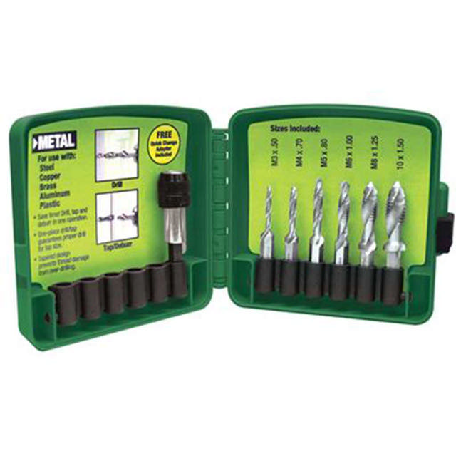 Jeu de meches à forer et filleter M3 - M10