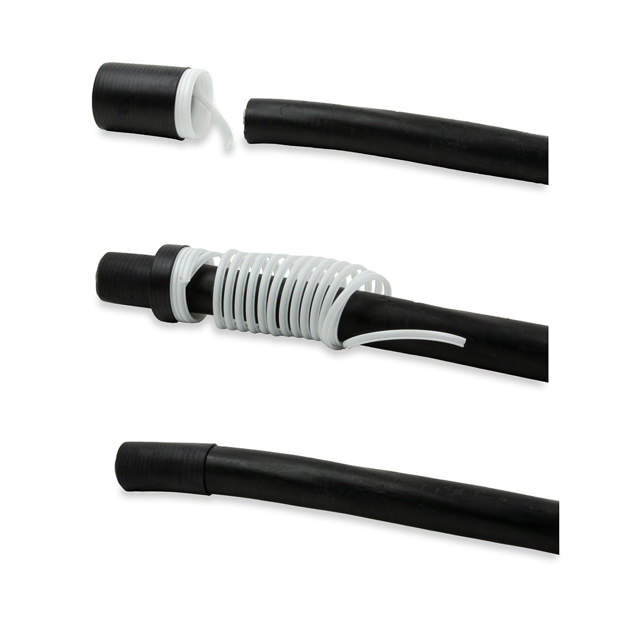 Embout rétractable à froid