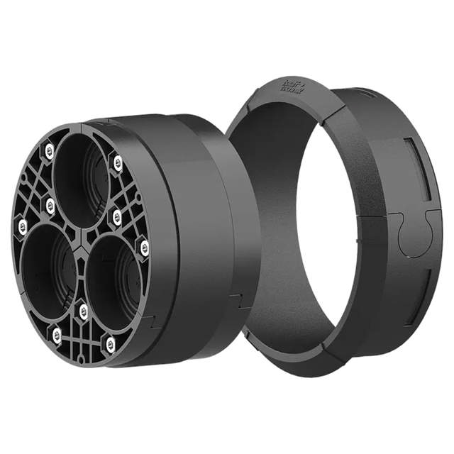 Couvercle en deux parties