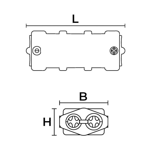 RELILIGHT Manchon de câble en gel