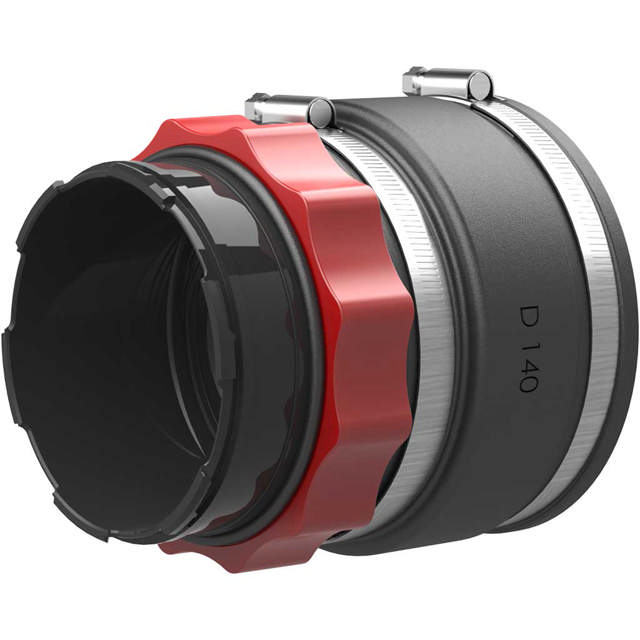 Couvercle avec technique de manchons