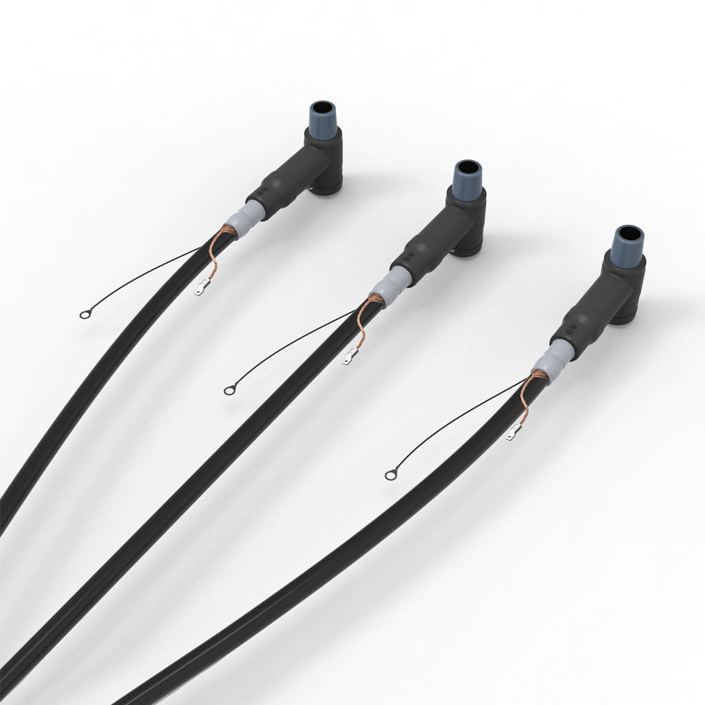  Connecteurs séparables coudés 24kV - 630A - Type C