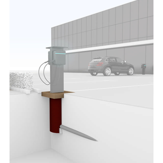 Fondation universelle pour stations de recharge