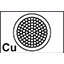 Souliers de câble standard ringform, Cu